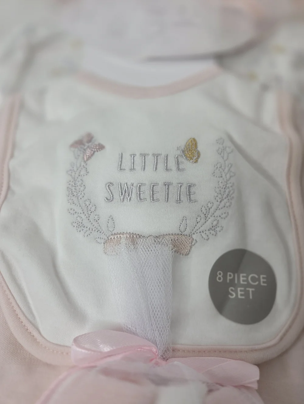 Kyle & Deena 8 Piece Baby Girl Gift Set 6-9 Months NEW